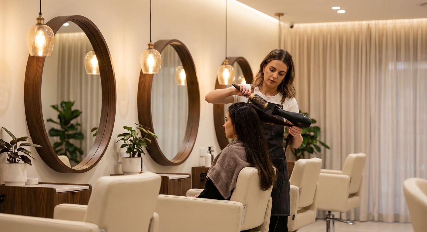 HairSign Salon Arlesheim Innenansicht